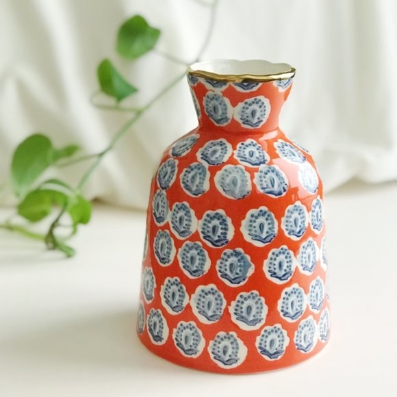 COPY - NWT Anthropologie Painted Elza Vase - Picture 2 of 4